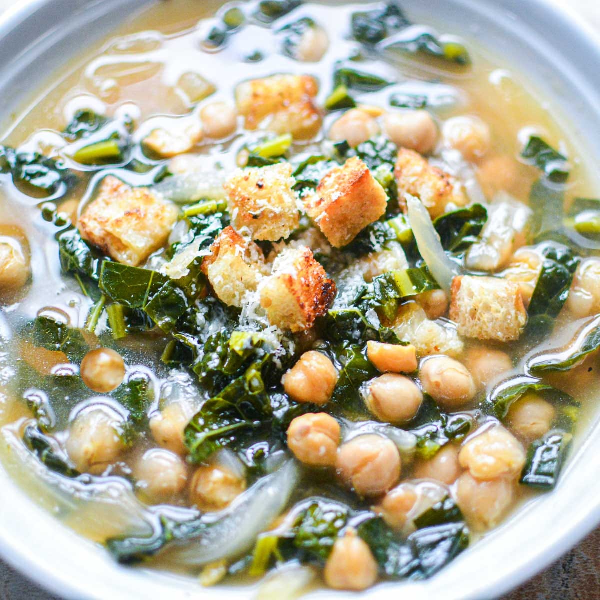 Chickpea and Kale Soup Recipe