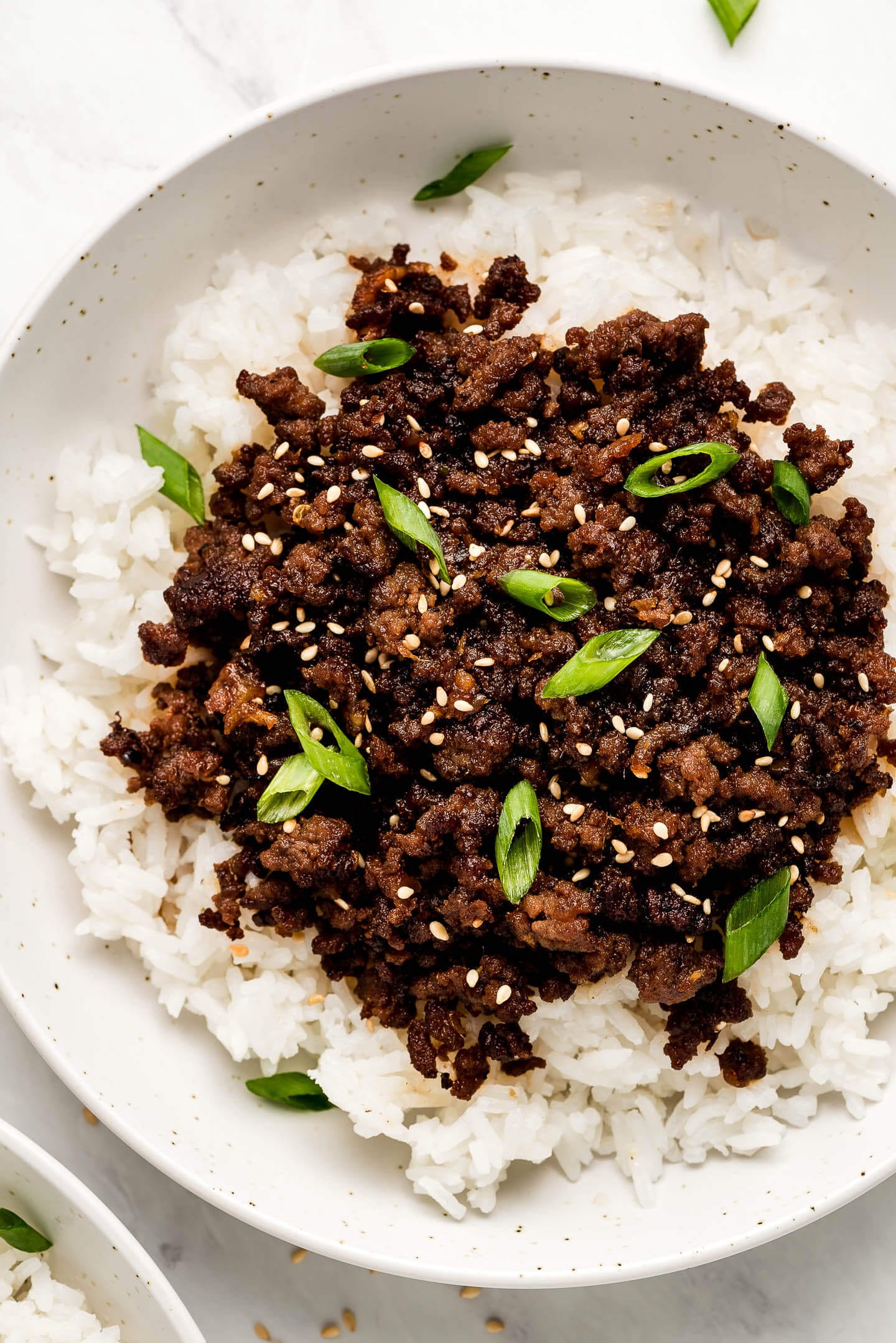 Korean Ground Beef and Rice Recipe