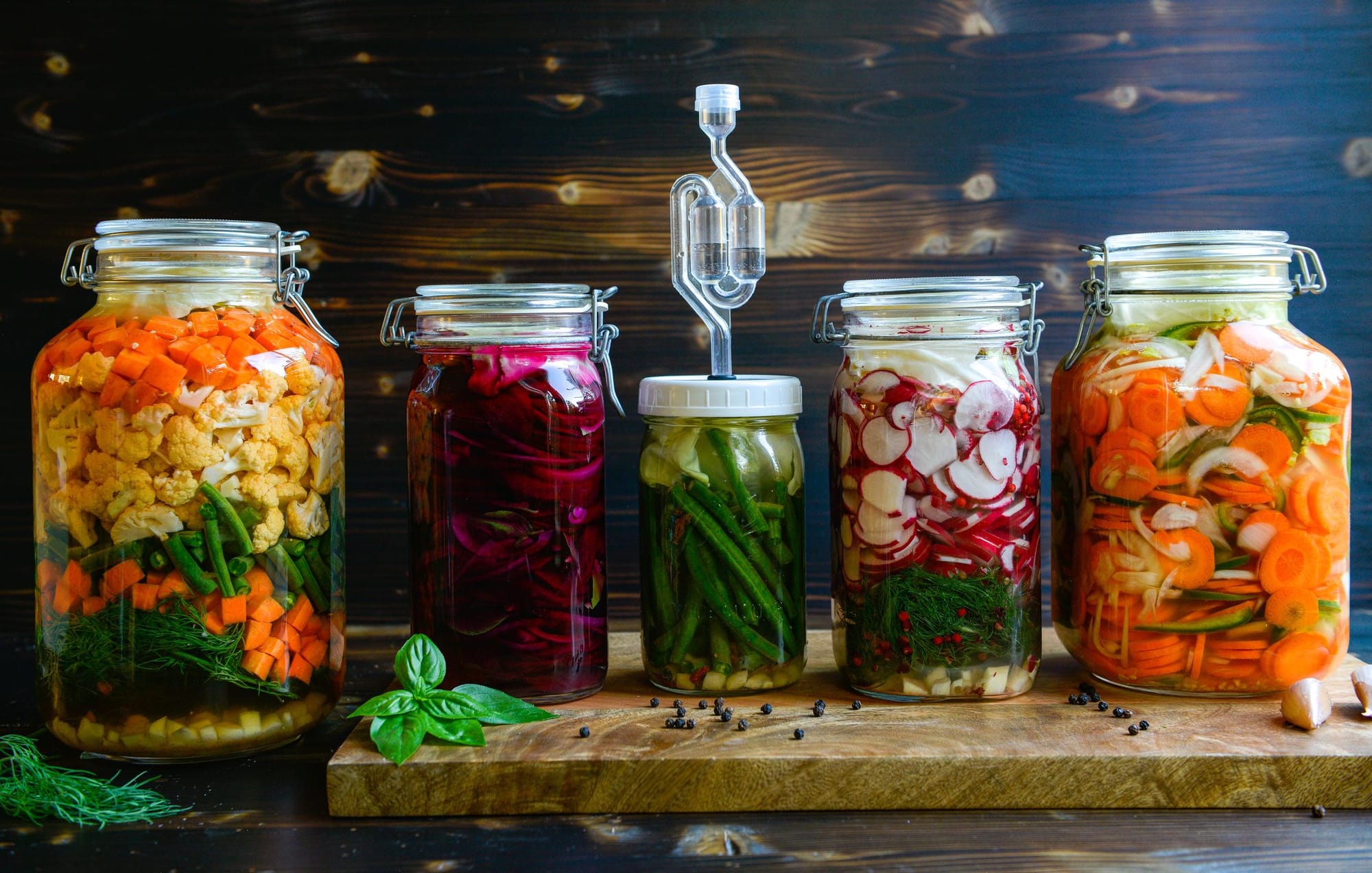 Lacto-Fermented Vegetables Recipe