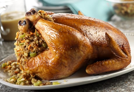 Classic Roast Chicken with Stuffing