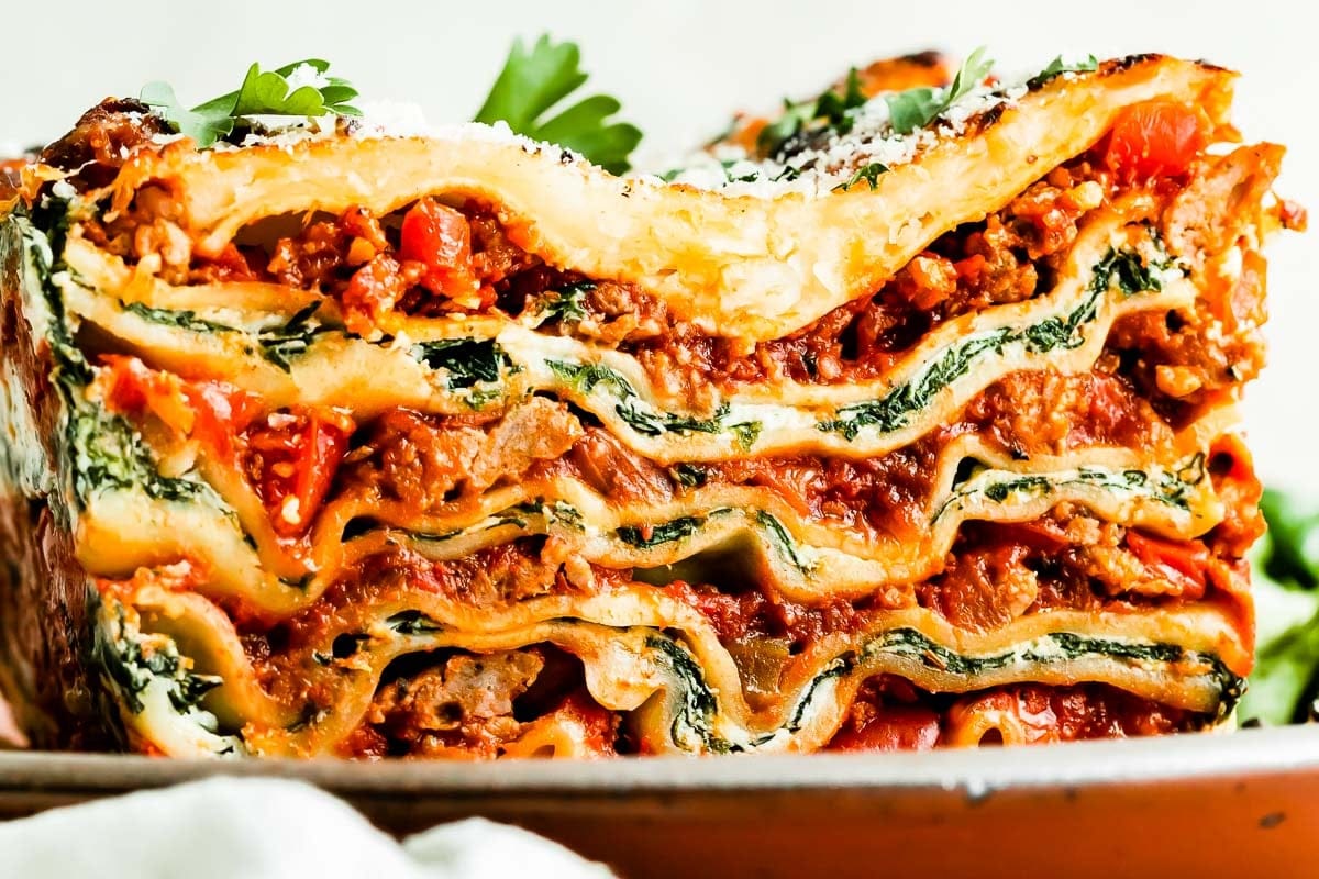Small Batch Lasagna Recipe