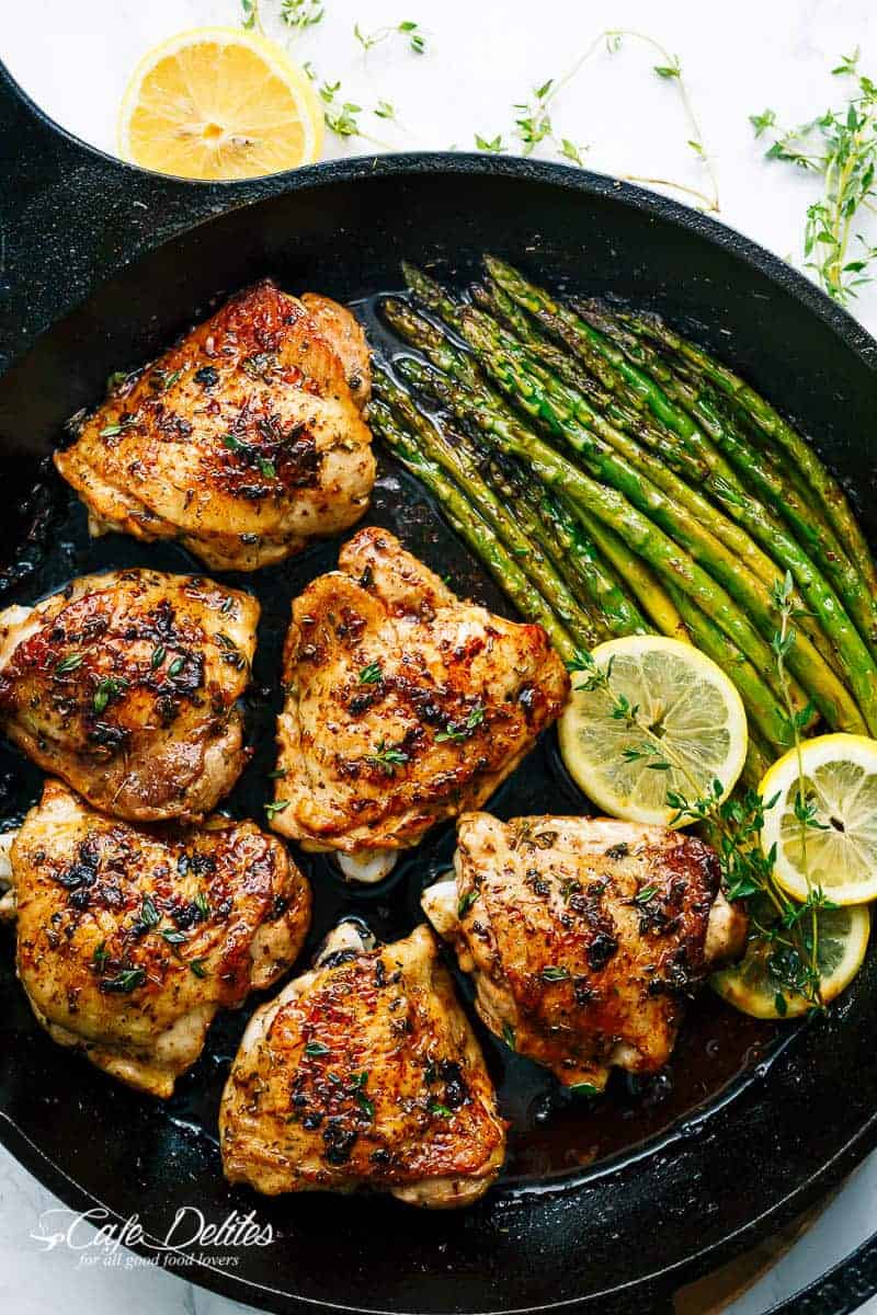 One-Pan Lemon Garlic Butter Chicken Recipe