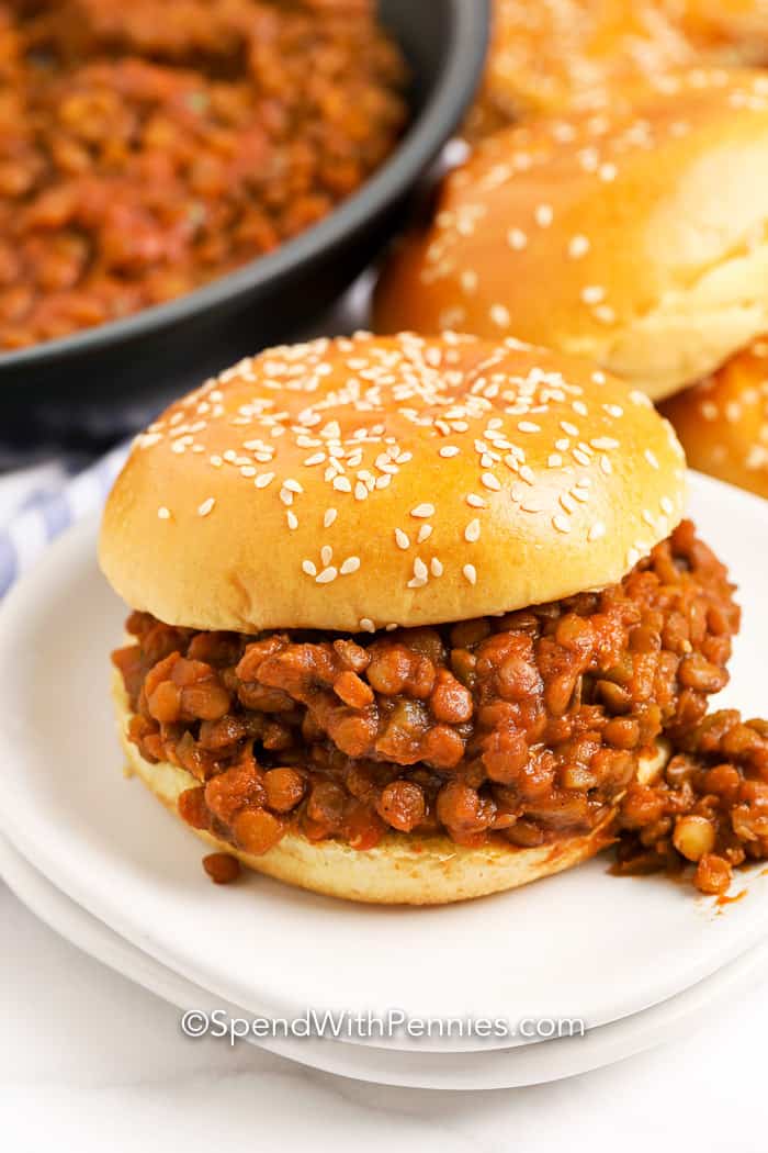 Lentil Sloppy Joes Recipe