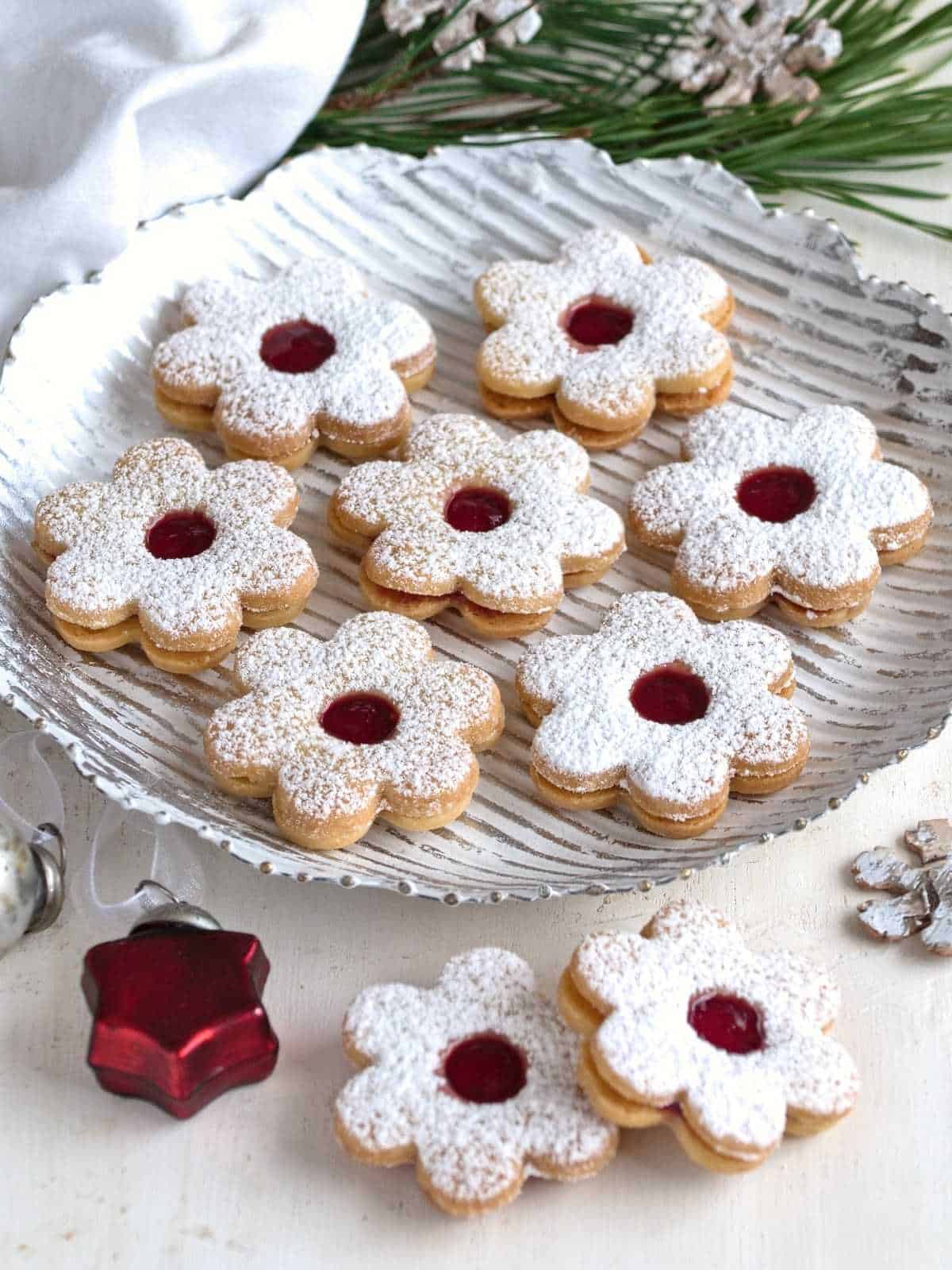 Czech Linzer Cookie Recipe
