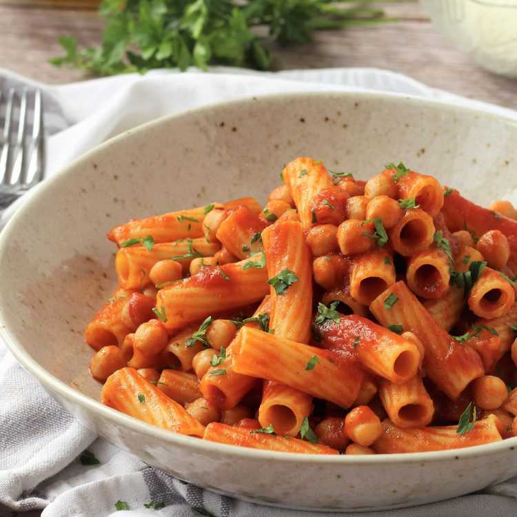 Chickpea Pasta with Marinara Recipe