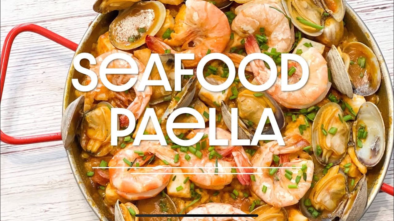 Coastal Seafood Paella Recipe