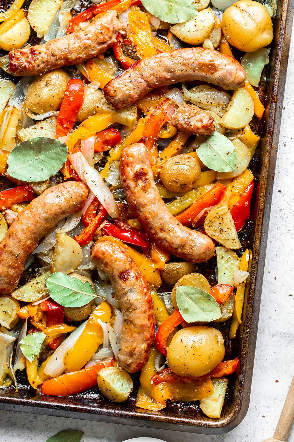 One-Pan Sausage and Peppers Recipe