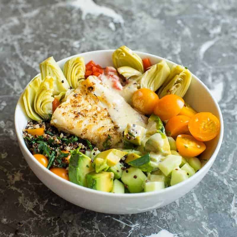 Mediterranean Fish Bowl Recipe