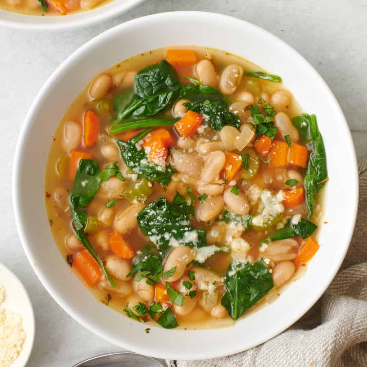 Vegetable Soup with White Beans