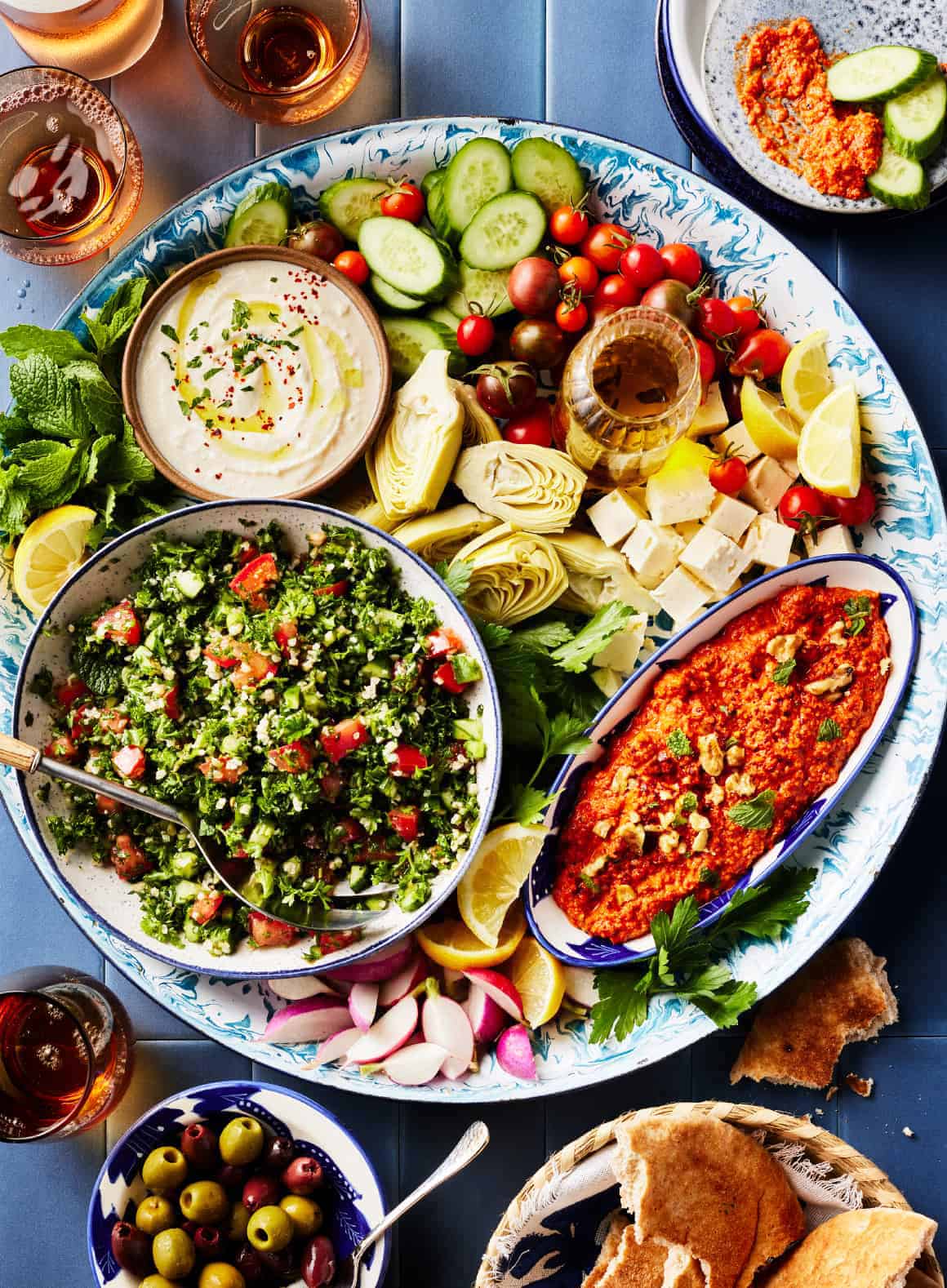 Shared Mezze Platter Recipe