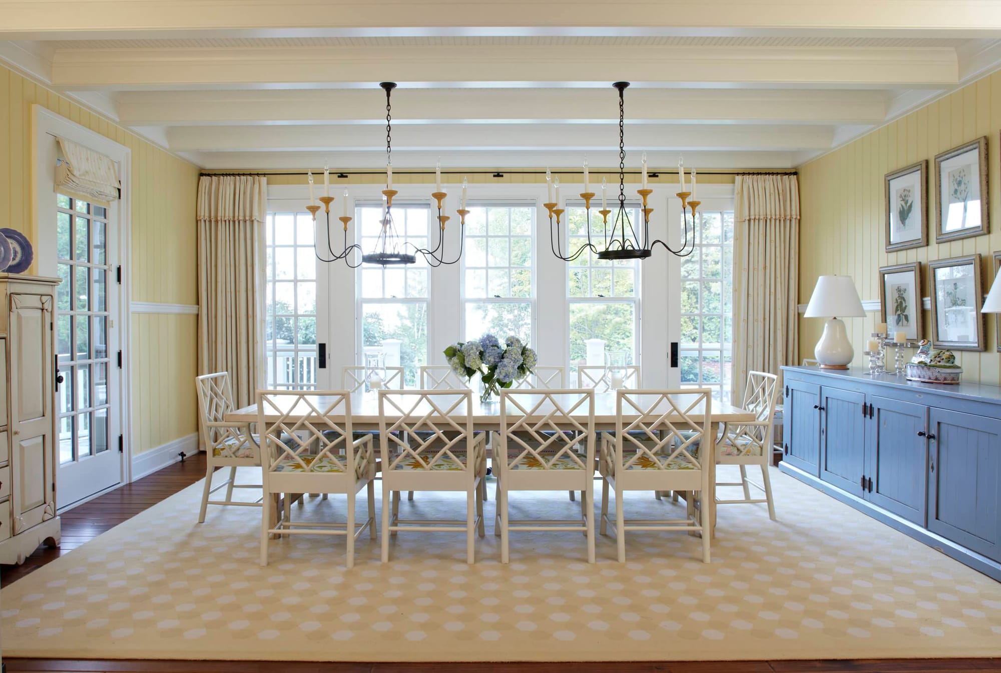 Double Your Lighting in the Dining Room