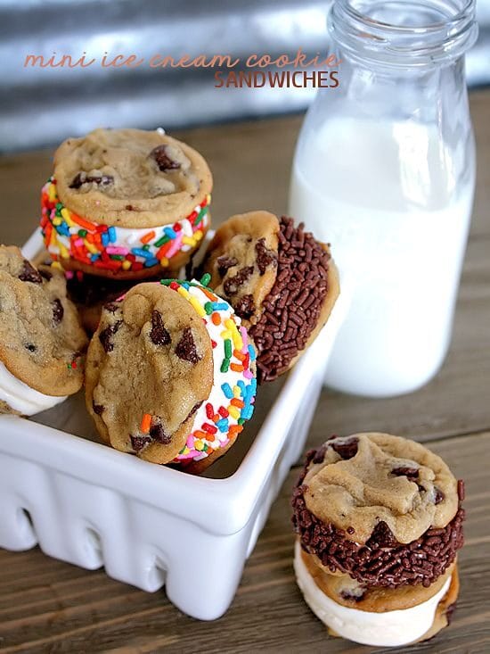 Mini Ice Cream Sandwiches Recipe