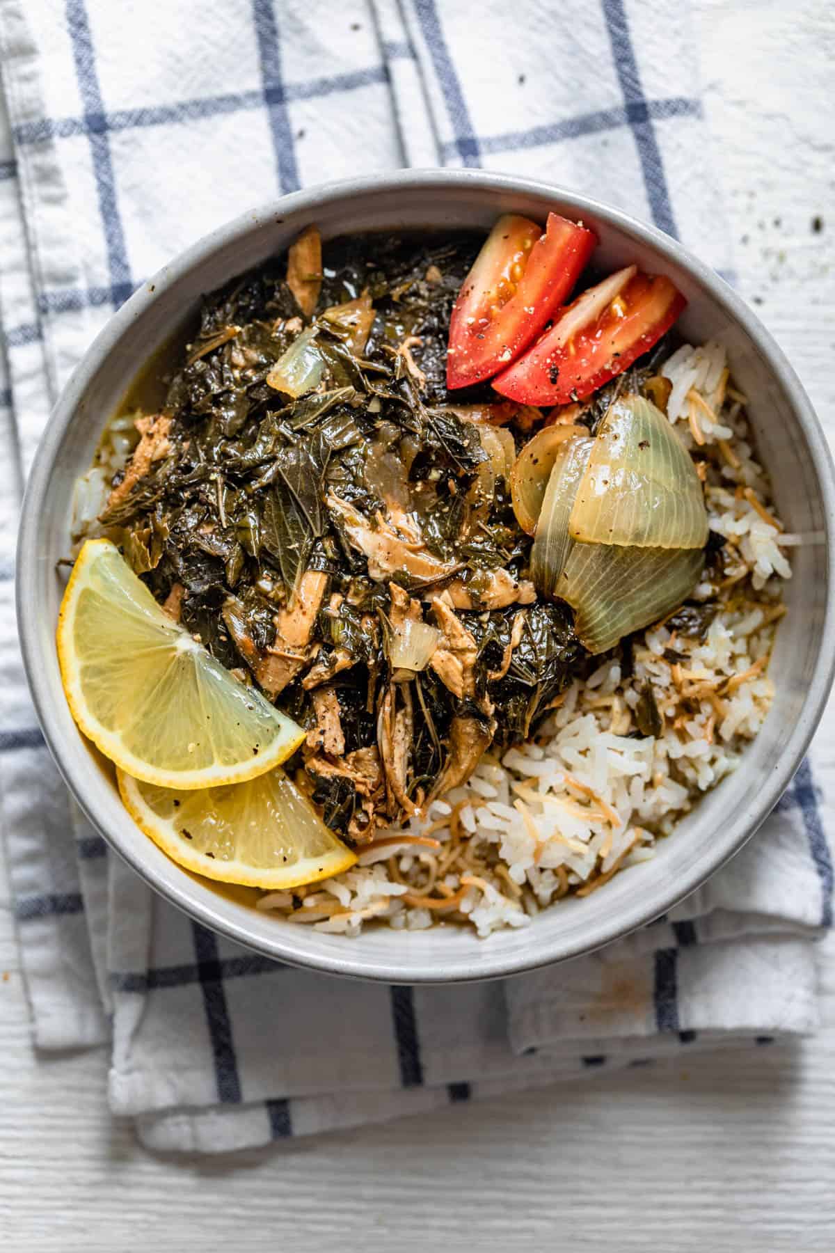 Instant Pot Lebanese Molokhia Recipe