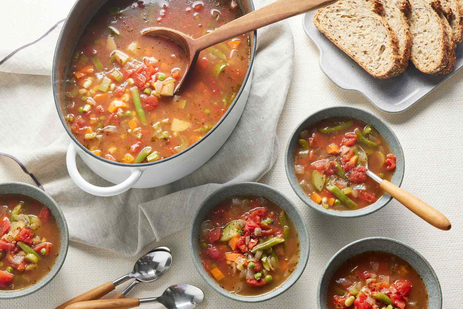 Large Batch Vegetable Soup Recipe