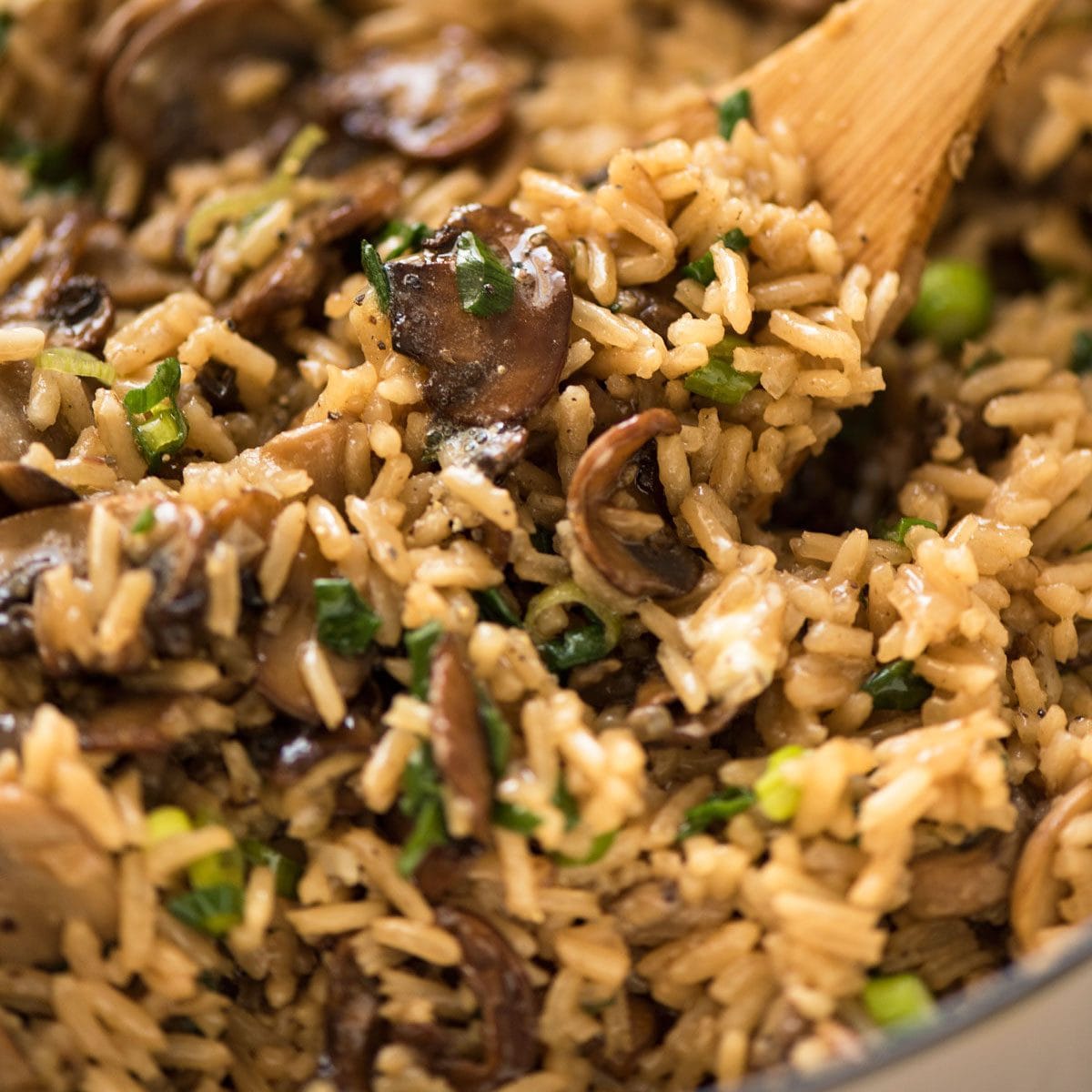 Mushroom and Rice Pilaf