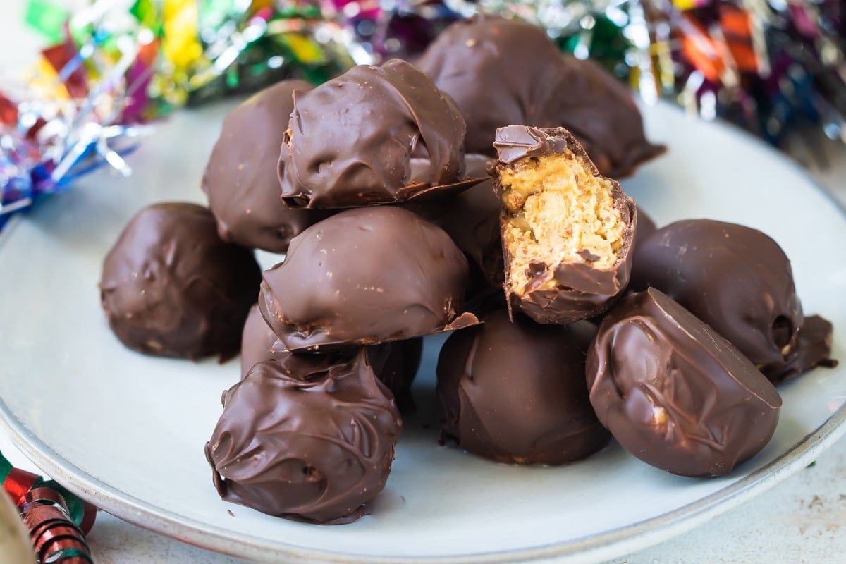 No-Bake Peanut Butter Balls Recipe