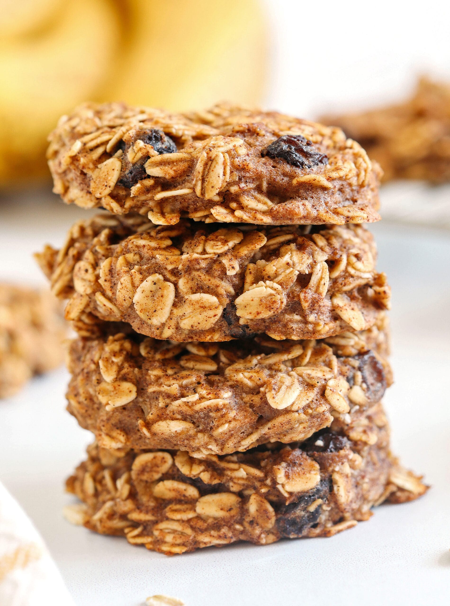 Banana Oatmeal Breakfast Cookies Recipe