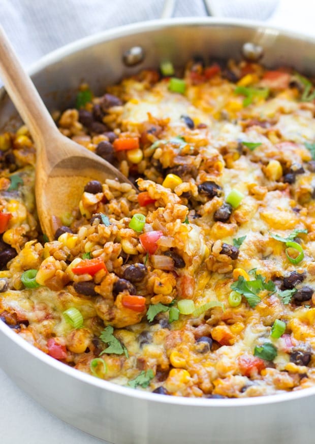 One-Pan Mexican Rice Casserole Recipe