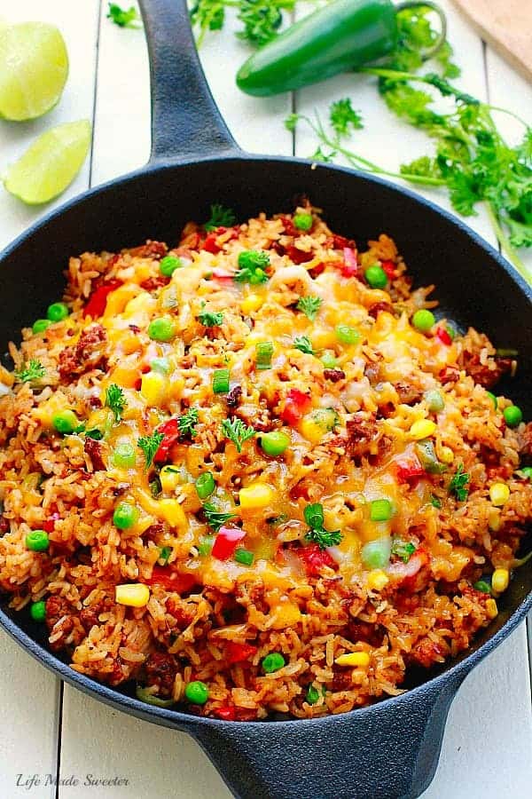 One-Pan Mexican Rice Recipe