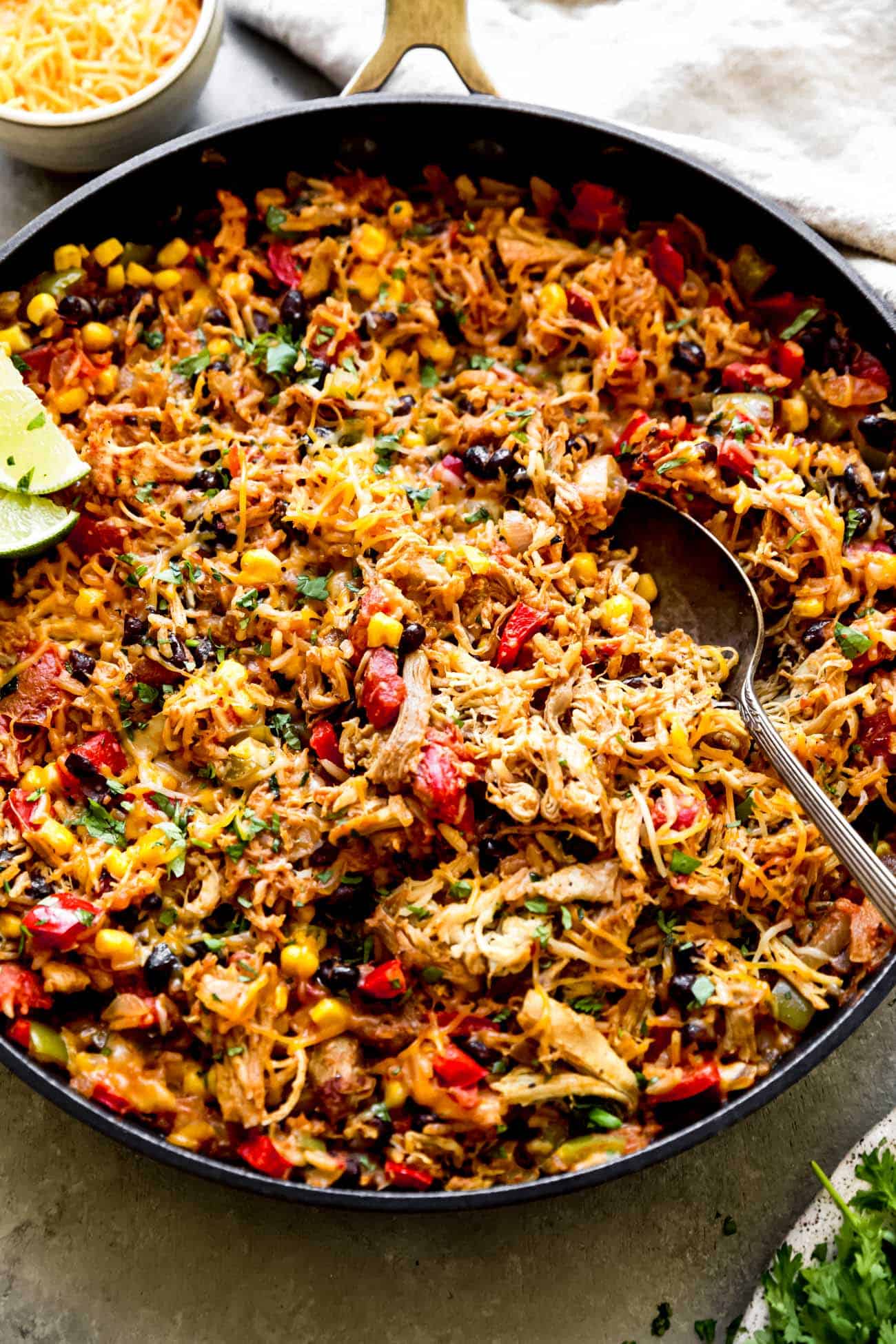 One-Pan Southwest Chicken and Rice Recipe