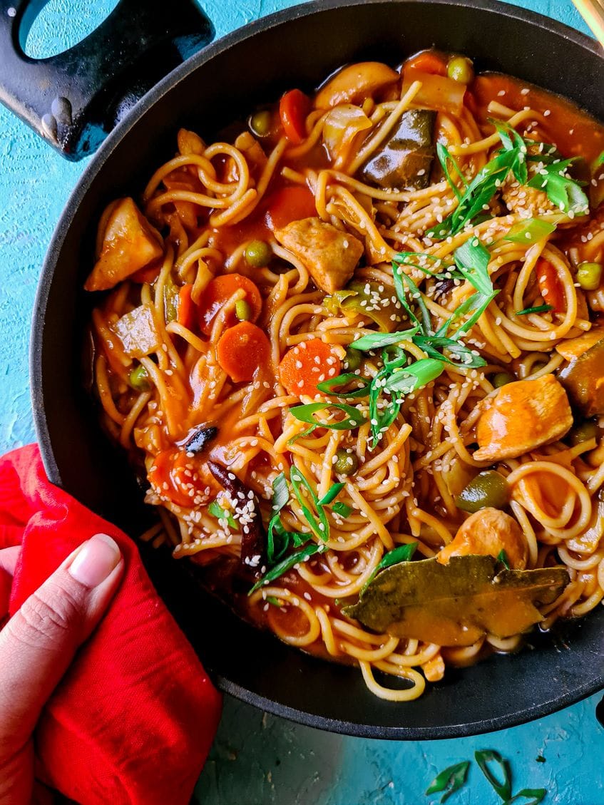 One-Pot Asian-Style Noodles
