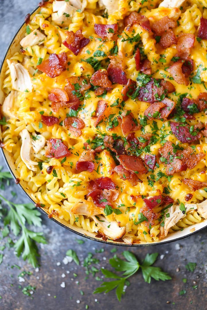 One-Pot Bacon Ranch Pasta
