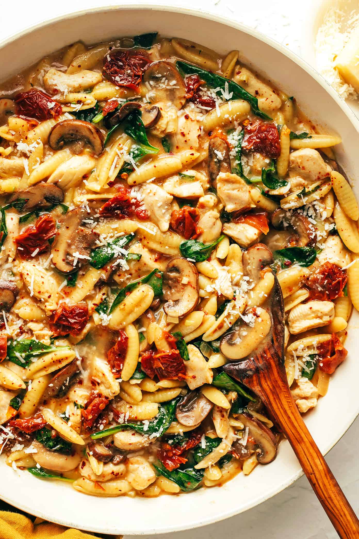 One-Pot Creamy Sun-Dried Tomato Pasta