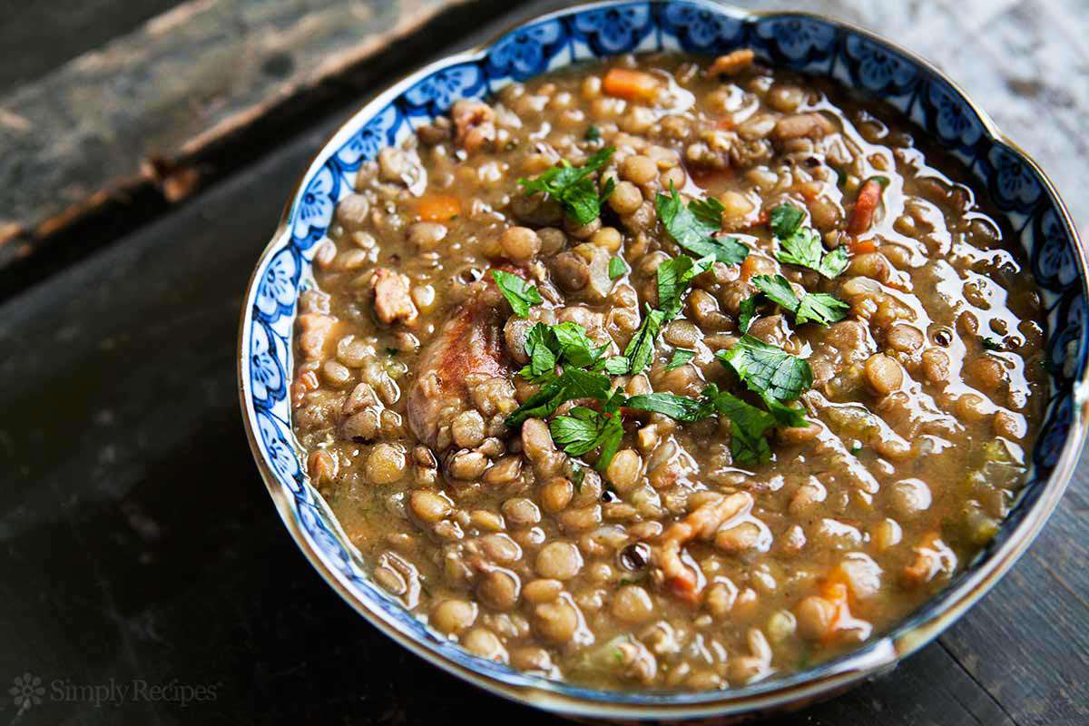 Lentil and Sausage