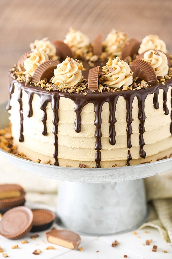 Peanut Butter Cup Chocolate Layer Cake Recipe