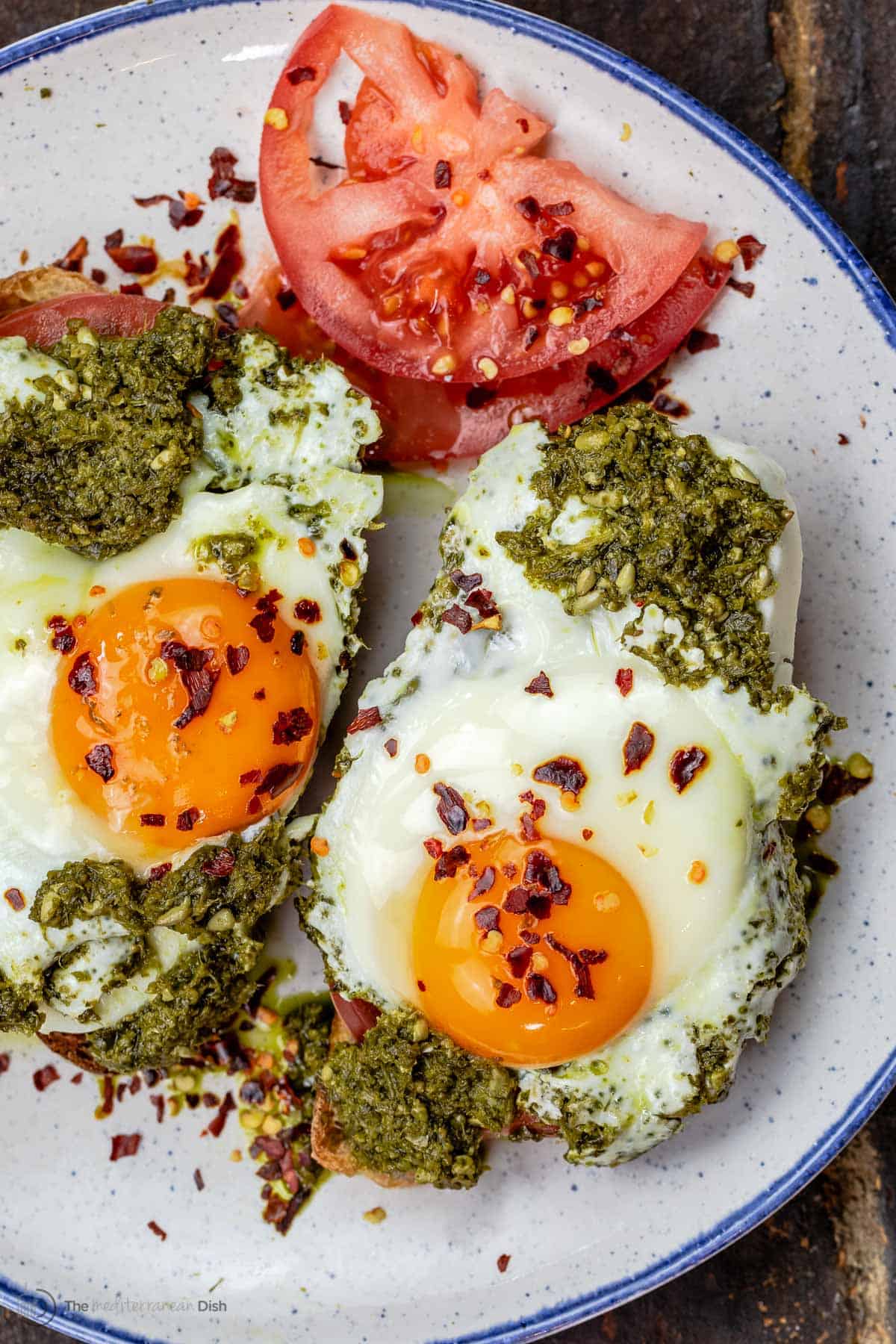 Pesto Eggs Recipe