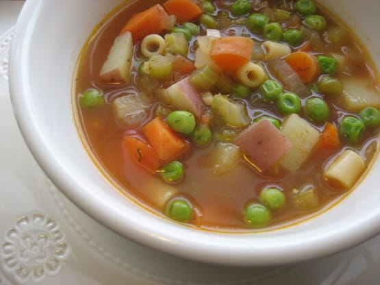 Light Vegetable Soup Recipe