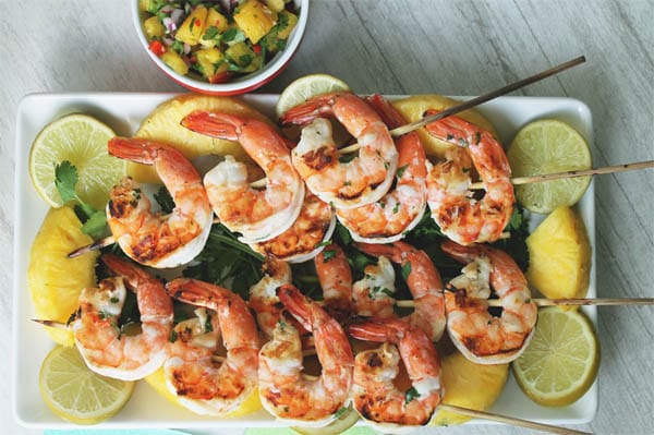 Vacation Piña Colada Shrimp Recipe