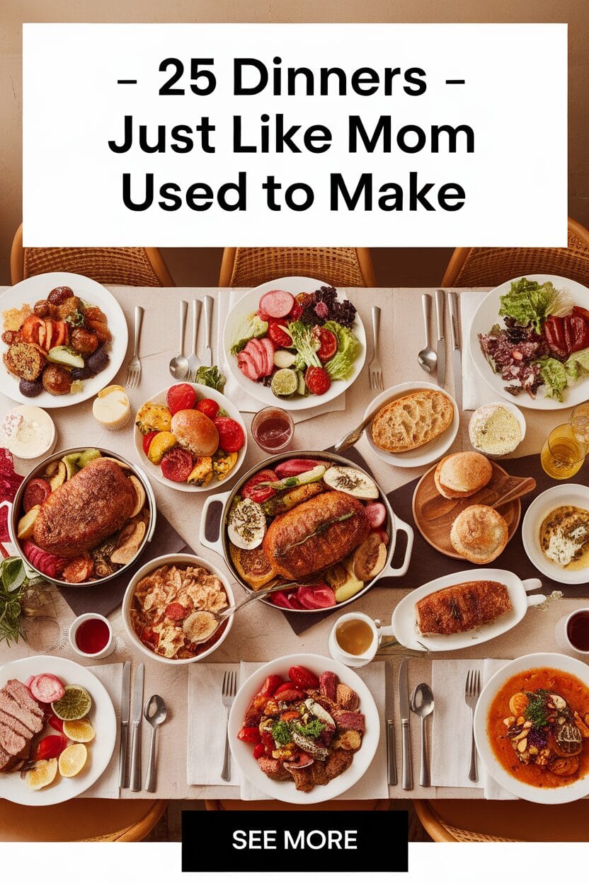 25 Dinners Just Like Mom Used to Make