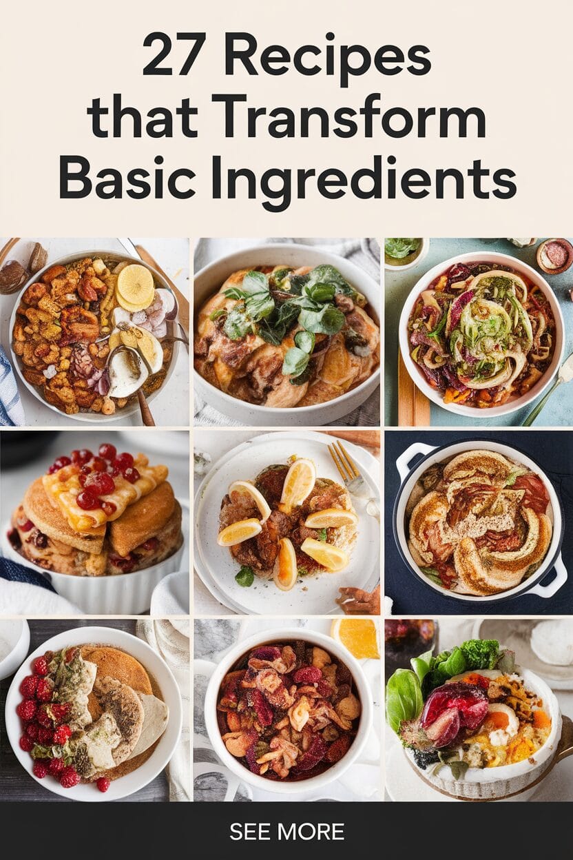 27 Recipes That Transform Basic Ingredients