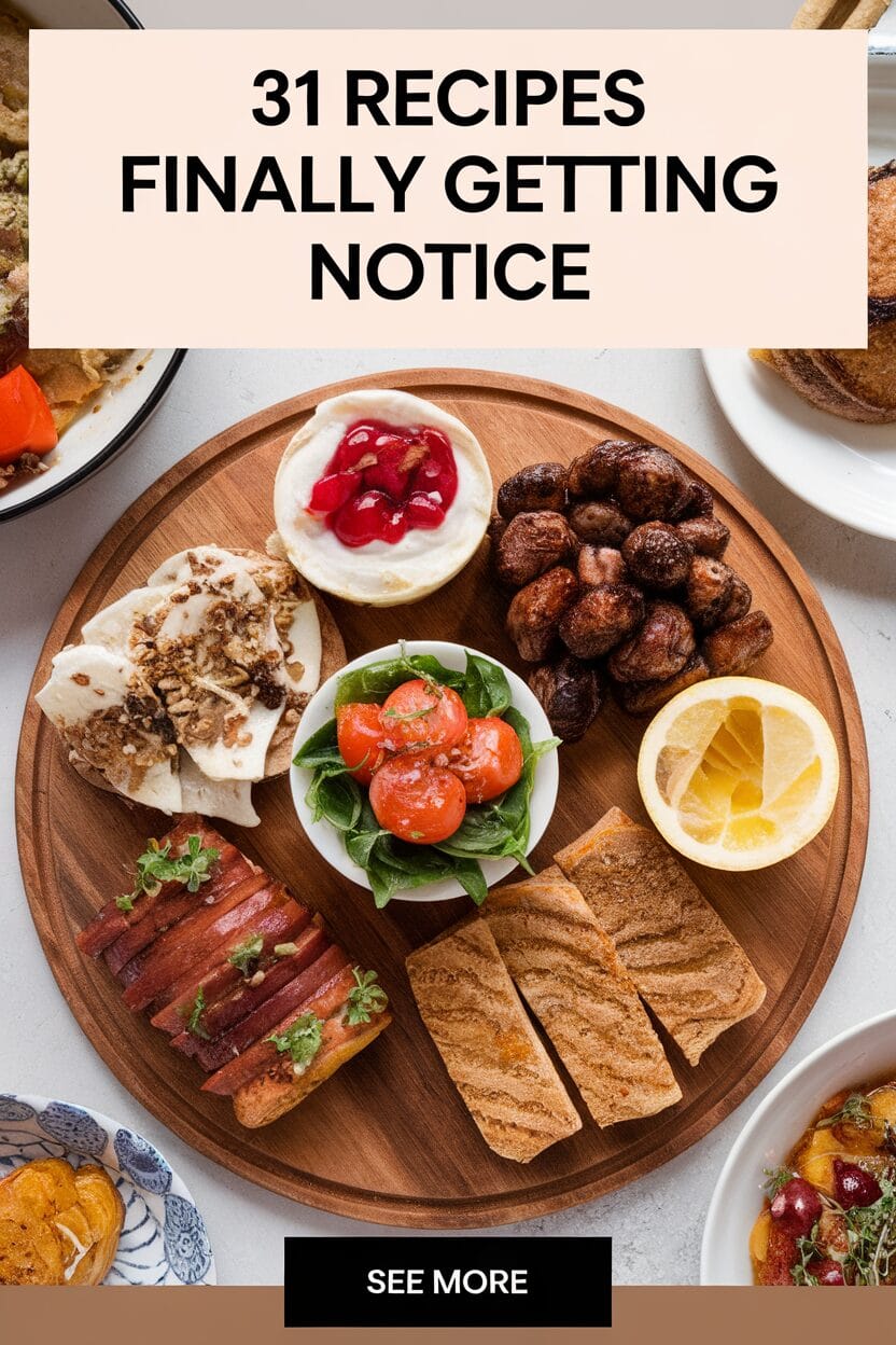 31 Recipes Finally Getting Notice