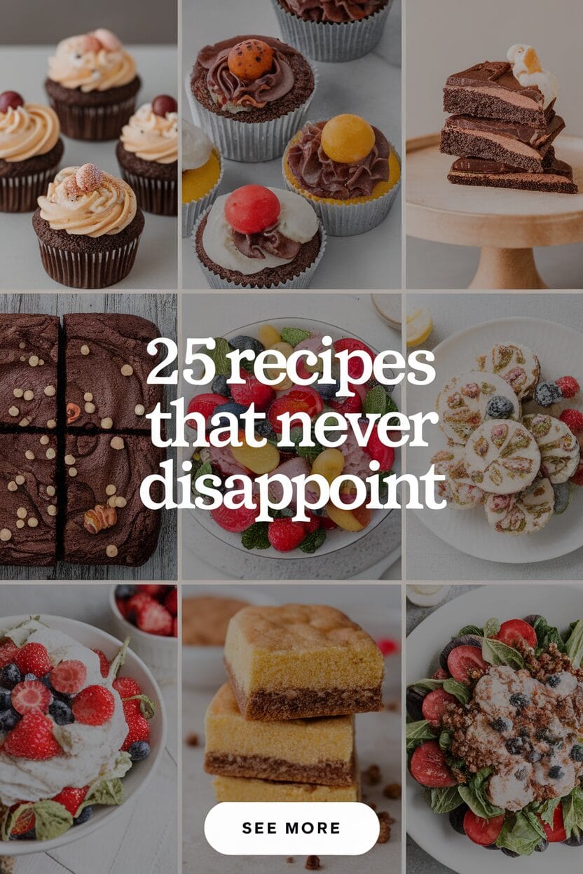 25 Recipes That Never Disappoint