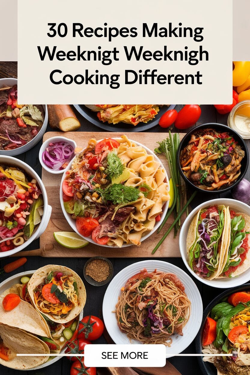30 Recipes Making Weeknight Cooking Different