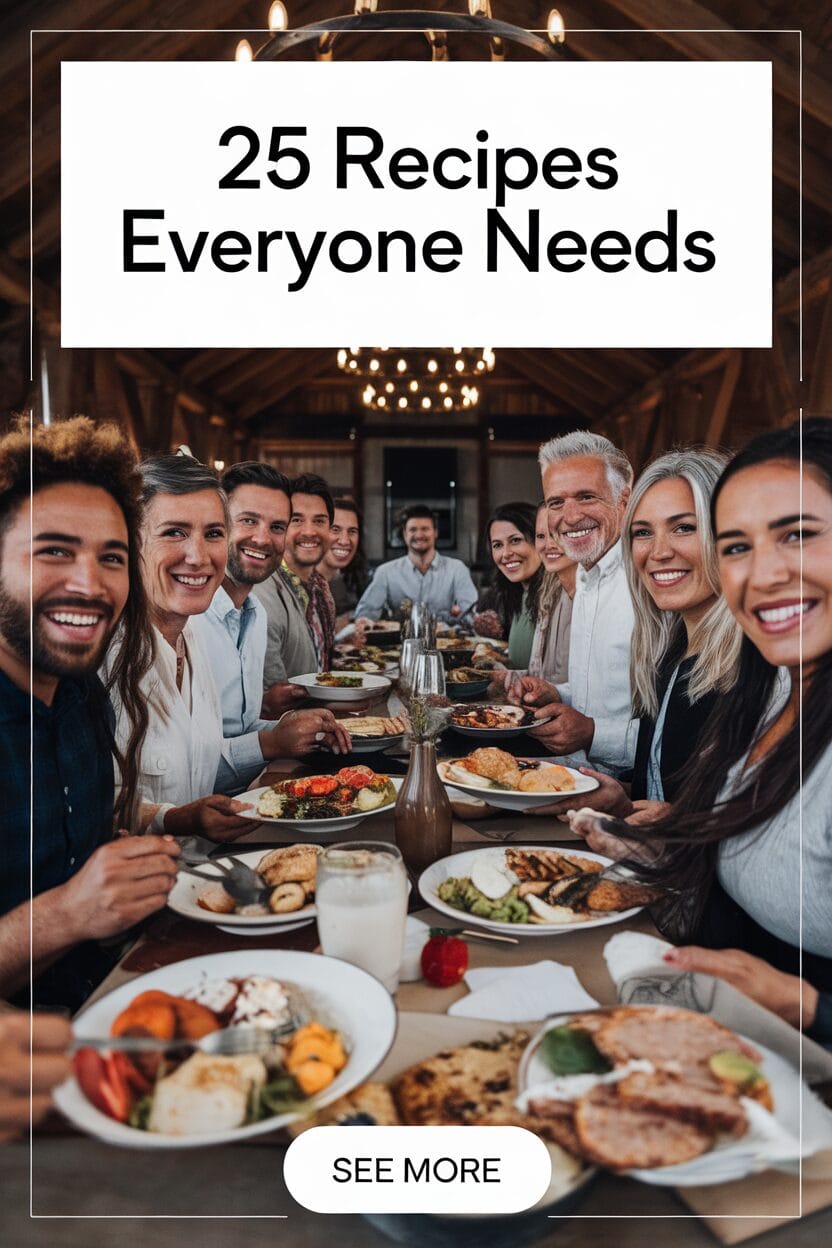 25 Recipes Everyone Needs