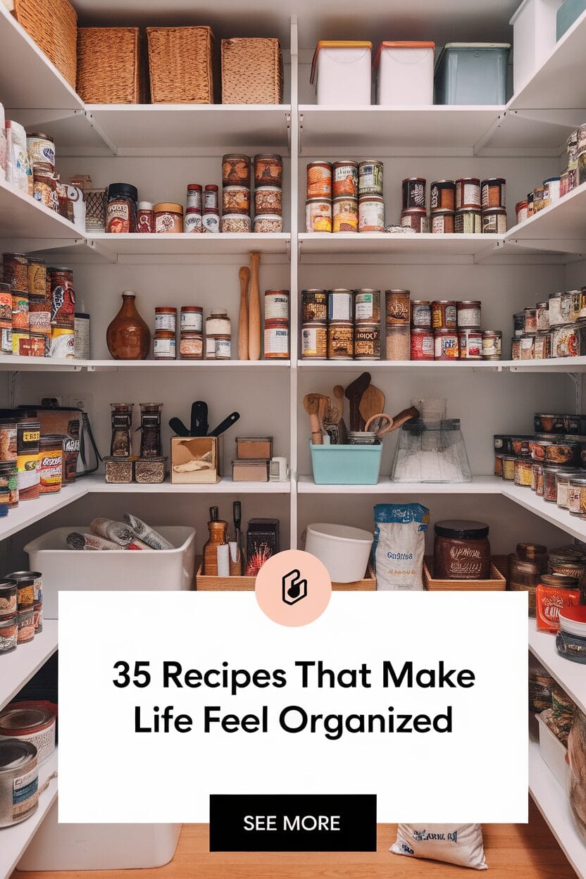 35 Recipes That Make Life Feel Organized