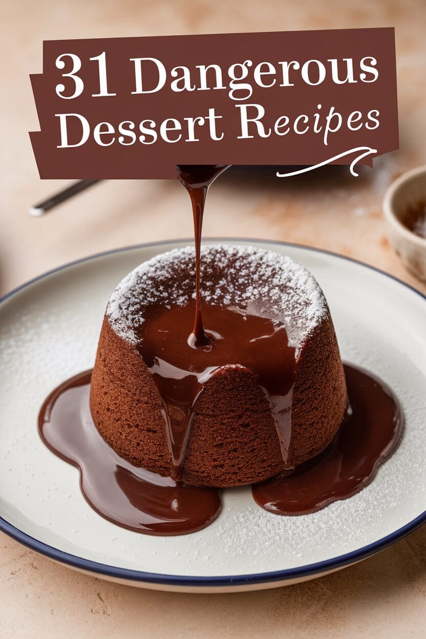 31 Dangerous Dessert Recipes