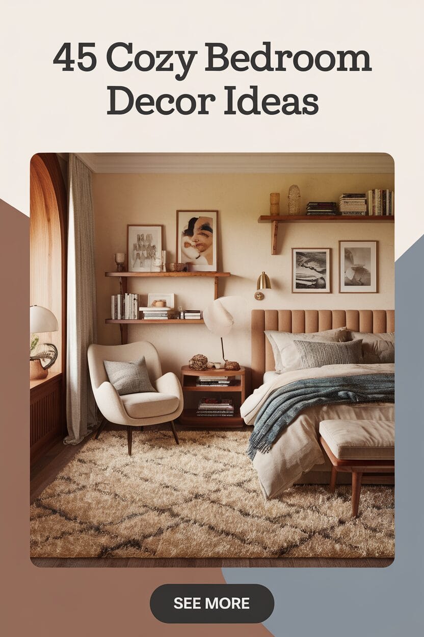 45 cozy bedroom decor ideas