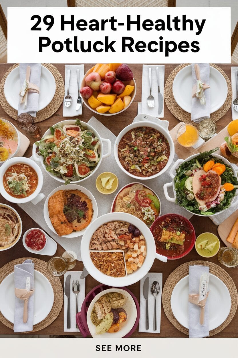 29 Heart-Healthy Potluck Recipes