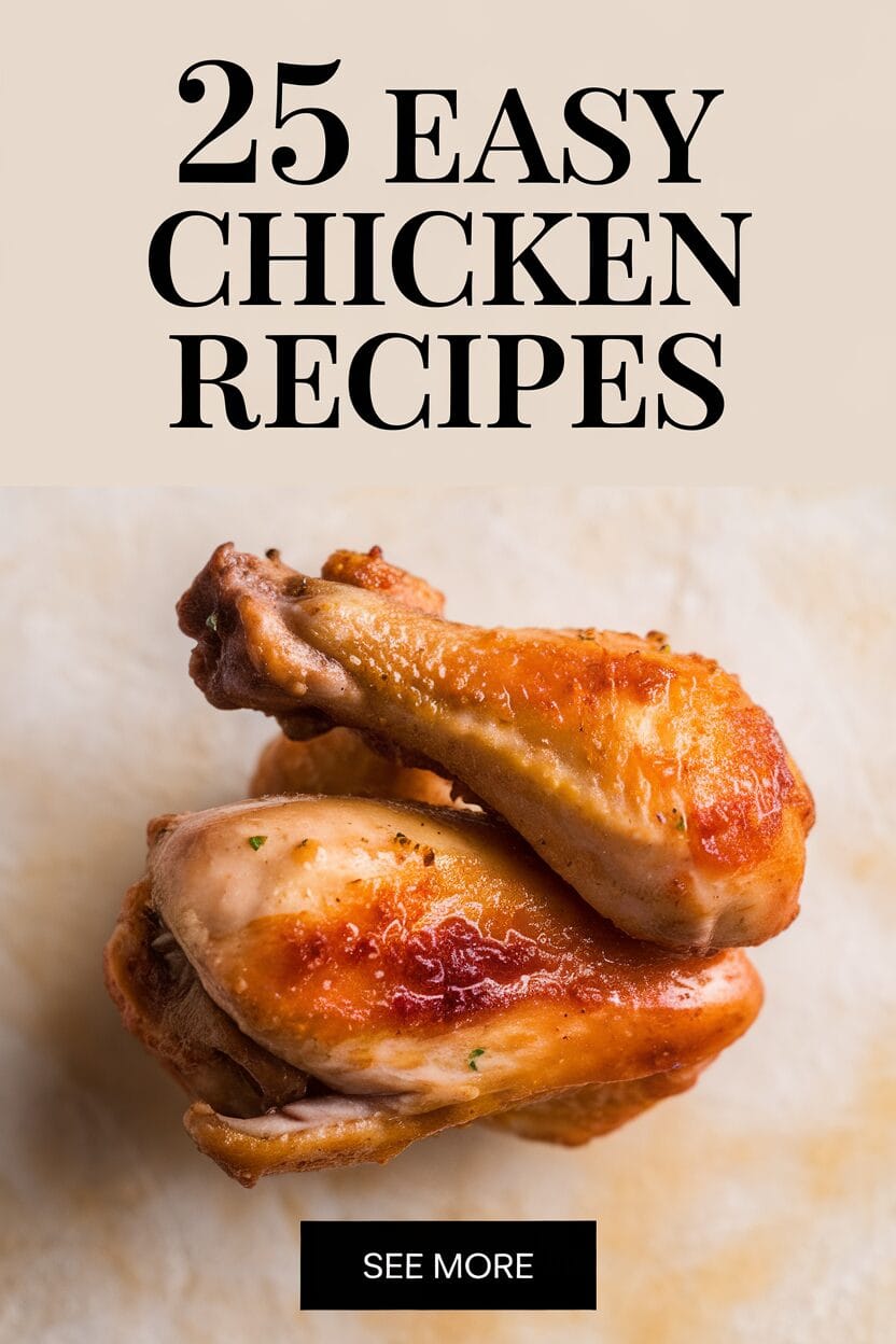 25 Easy Chicken Recipes
