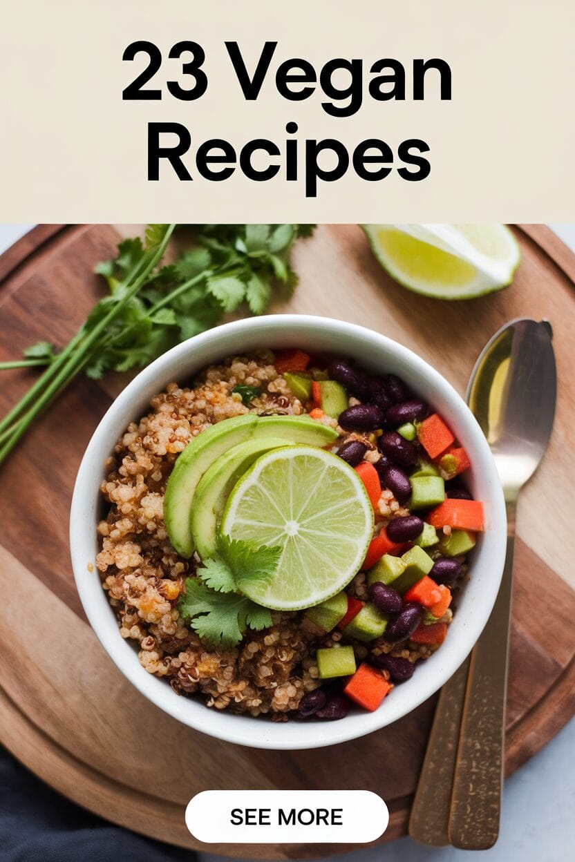 23 Vegan Recipes
