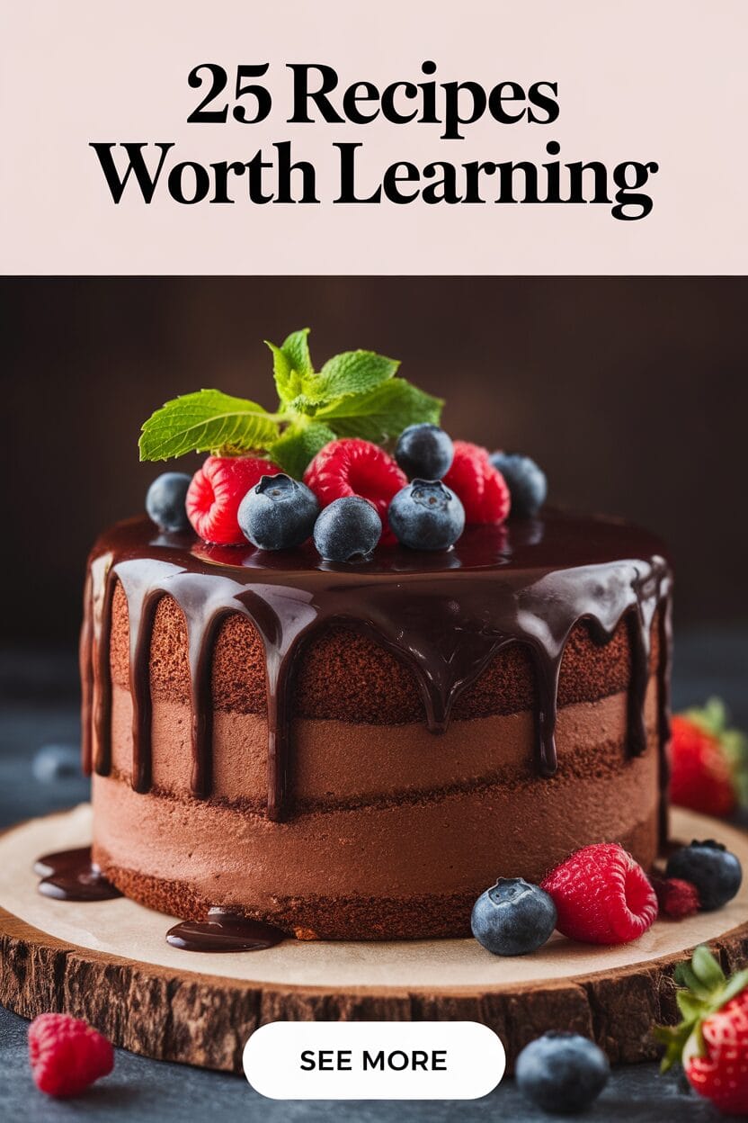 25 Recipes Worth Learning