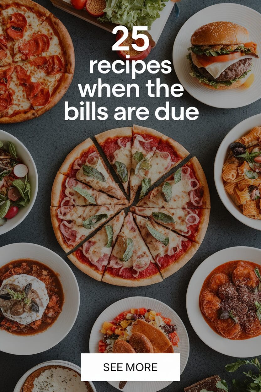 25 Recipes When the Bills Are Due