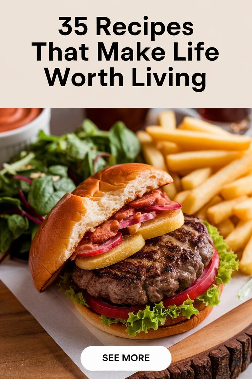35 Recipes That Make Life Worth Living