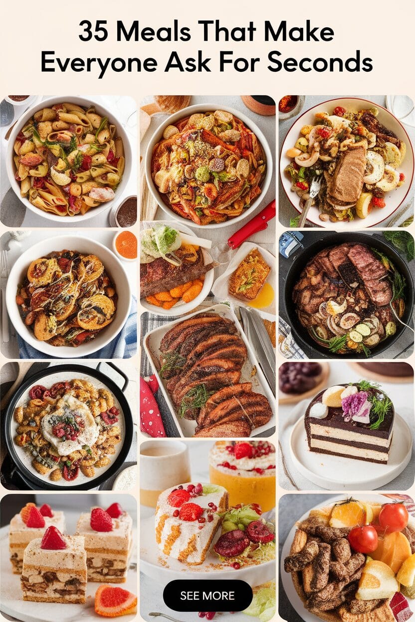 35 Meals That Make Everyone Ask for Seconds