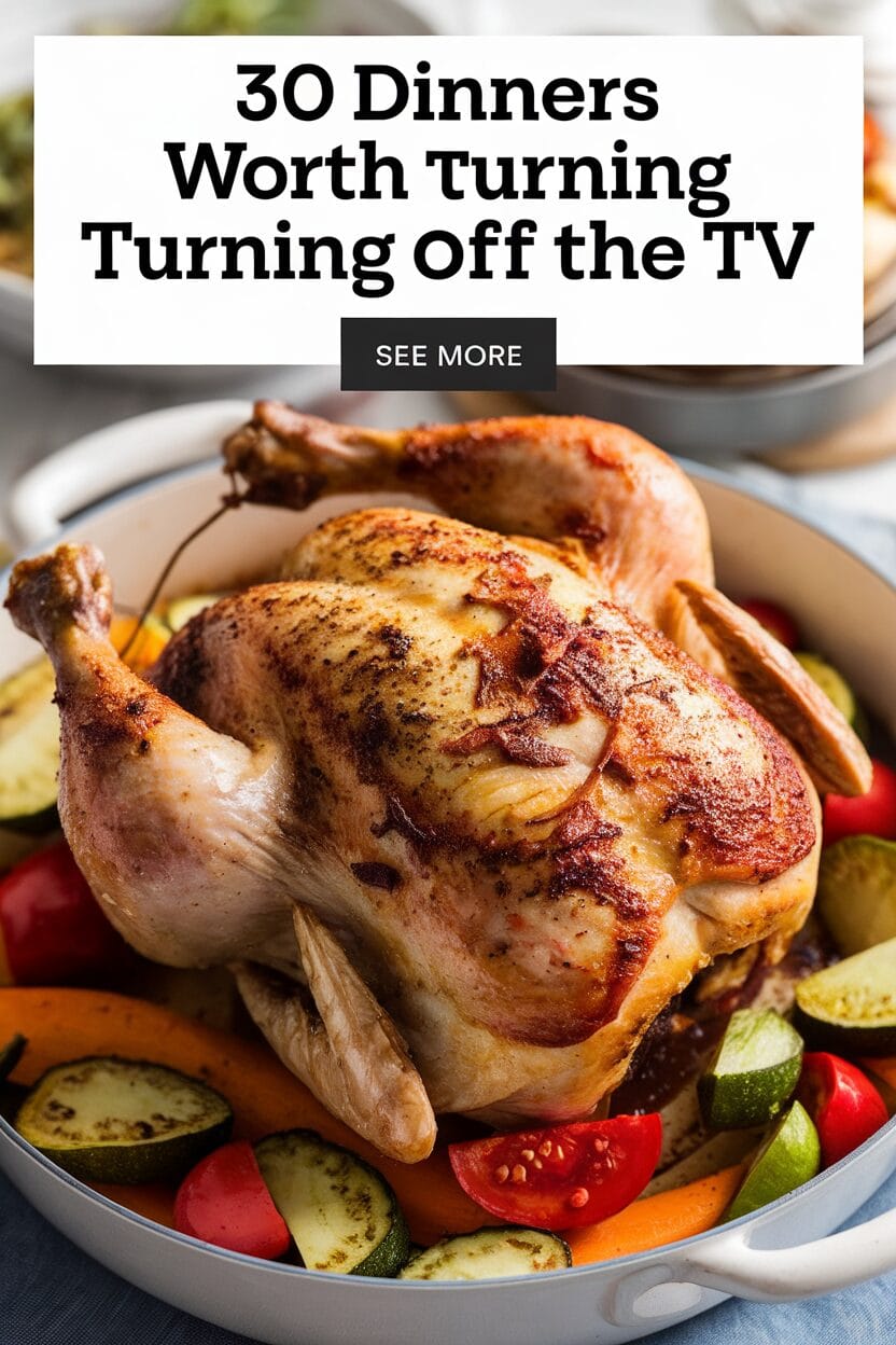 30 Dinners Worth Turning Off the TV For