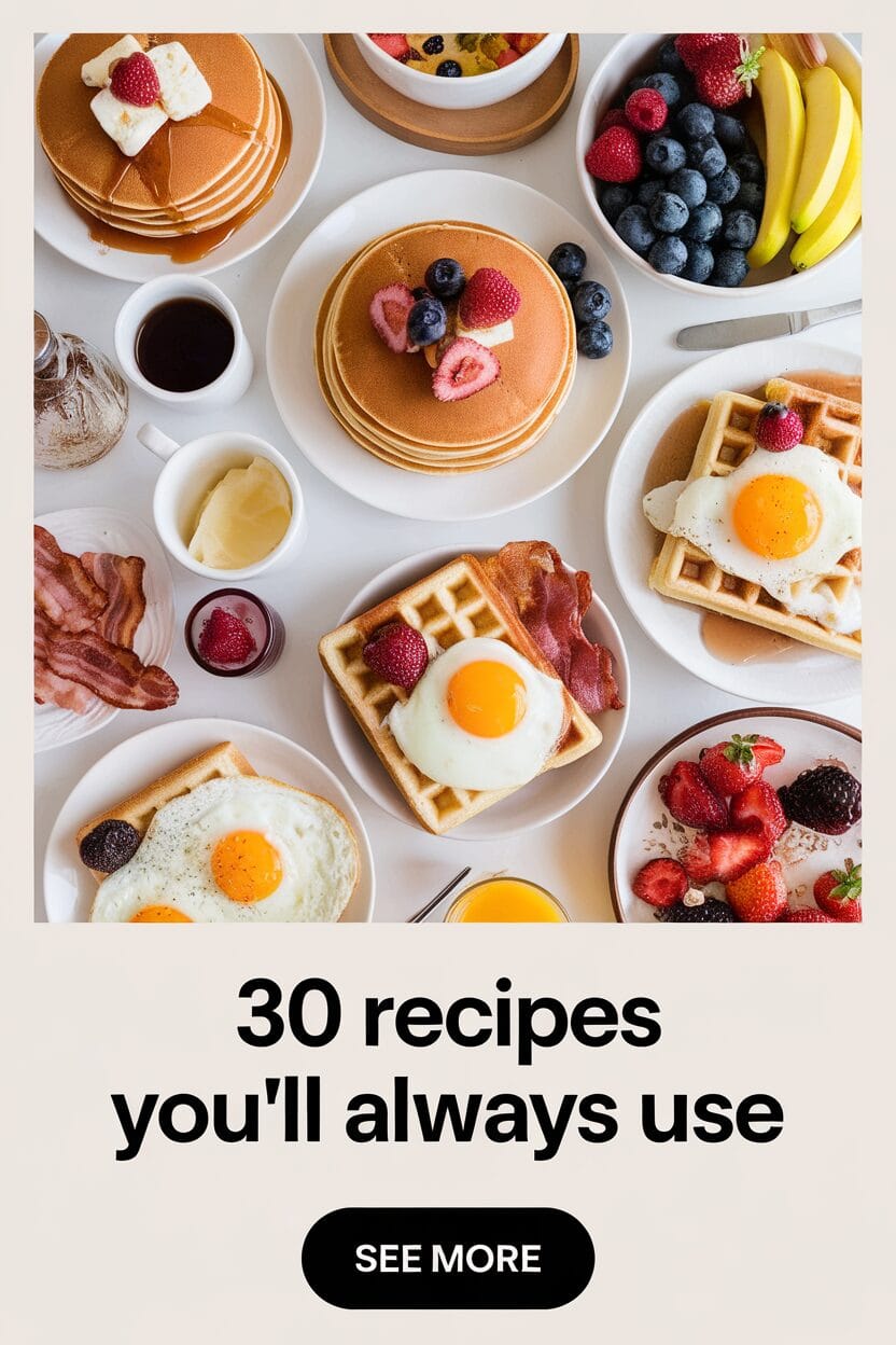 30 Recipes You'll Always Use